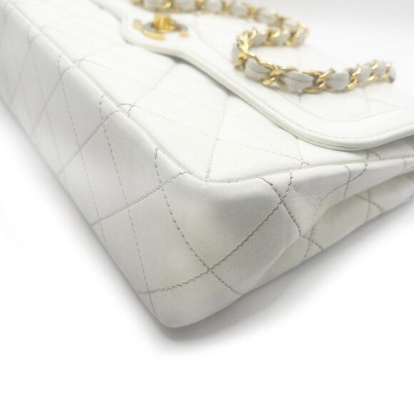 Authentic CHANEL CC 24K Paris Limited Double Flap Bag Lambskin Matelasse Chain - Picture 16 of 16